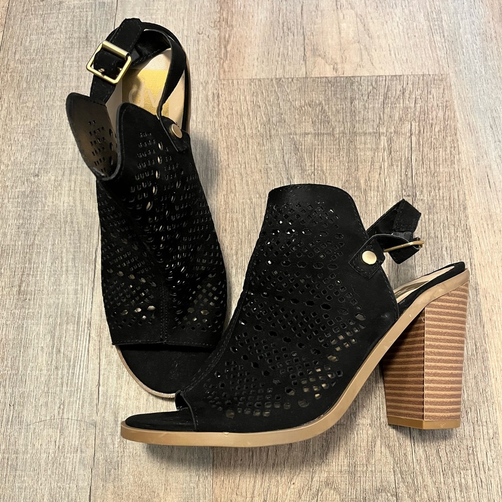 Black heels
